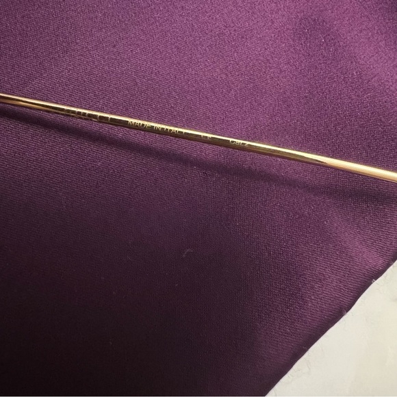 Authentic gold GUCCI blue gradient 
Round Pearl Tip Sunglasses - Picture 16 of 17